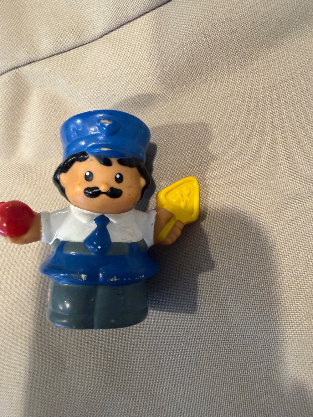 Blue-Uniform Police Toy Figure - Kids Toy